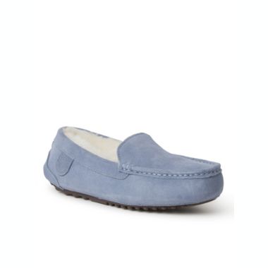 Fireside By Dearfoams Women's Mel Genuine Shearling Moccasin. View a larger version of this product image.