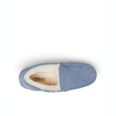 Fireside By Dearfoams Women's Mel Genuine Shearling Moccasin. View a larger version of this product image.