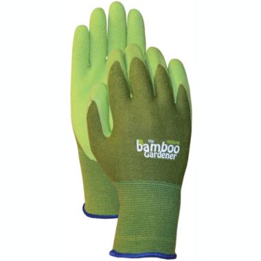 Lfs Glove Bamboo Gardner (#C5301M) General Purpose Gloves by Bellingham Glove, Green- Med. View a larger version of this product image.