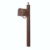 Special Lite Products Classic Curbside Mailbox with Springfield Mailbox Post - Copper