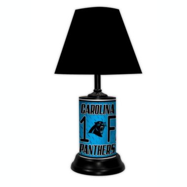 NFL Lamp, Carolina Panthers. View a larger version of this product image.
