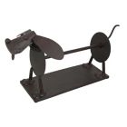 Alternate image 0 for De Leon Brown Metal Dog Paper Towel Holder Countertop Kitchen Storage Home Decor Stand