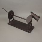 Alternate image 1 for De Leon Brown Metal Dog Paper Towel Holder Countertop Kitchen Storage Home Decor Stand