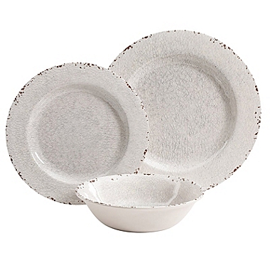 Studio California Melamine Mauna 12 Piece Dinnerware Set. View a larger version of this product image.