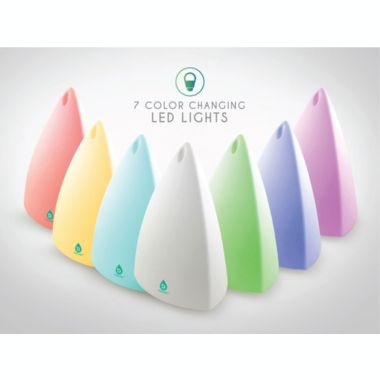 Pursonic Pursonic Essential Oil Diffuser for Aromatherapy and Home Decor, Compact Ultrasonic Mini Humidifier/air Freshener with Ionizer & Color-Changing Light with Remote Control, 1 Count. View a larger version of this product image.