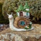 Alternate image 2 for VP Home Charming Snail Cottage Solar Powered LED Outdoor Decor Garden