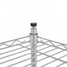 Alternate image 2 for Inq Boutique 4-Layer Chrome Plated Iron Shelf 120*90*35 Silver YF