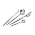 Alternate image 0 for Bruntmor Modern Adaline Silverware 18/10 Stainless Steel Cutlery Set 16 Piece Flatware