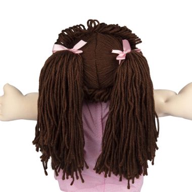 Cabbage Patch Kids Vintage Retro Style Yarn Hair Doll - Original Brunette Hair/Brown Eyes, 16" - Amazon Exclusive - Easy to Open Packaging. View a larger version of this product image.