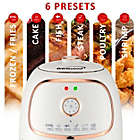 Alternate image 2 for Brentwood 2 Quart Small Electric Air Fryer with Timer and Temp Control- White