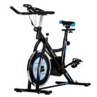 Alternate image 1 for Soozier Stationary Indoor Cycling Exercise Bike, Adjustable Comfortable Seat w/ Cushion, Grip Handlebar, LCD, 220 lbs. Weight Limit, Flywheel Cardio Workout Cycle Training for Home Office or Gym