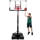 Alternate image 0 for Yeah Depot Portable Basketball Hoop & Goal, Outdoor Basketball System with 6.6-10ft Height Adjustment for Youth, Adults