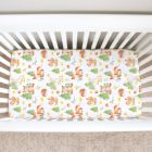 Alternate image 3 for Honey Lemonade - Super Soft Fitted Crib Sheet (Forest Friends)