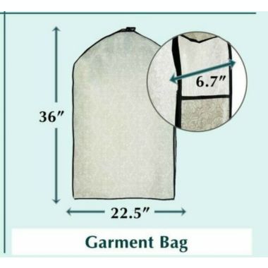DII Garment Bags for Closet Storage - Set of 2. View a larger version of this product image.