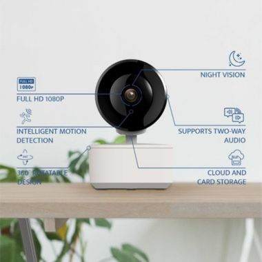 eco4life Wi-Fi Smart 1080p Indoor PTZ IP Camera. View a larger version of this product image.
