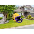 Alternate image 1 for Fabrique NCAA Louisiana State Team Inflatable Helmet   4 ft., 4 ft Tall, Yellow