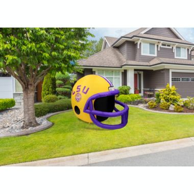Fabrique NCAA Louisiana State Team Inflatable Helmet   4 ft., 4 ft Tall, Yellow. View a larger version of this product image.