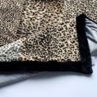 Alternate image 1 for Blancho Bedding Magic Leopard Animal Style Patchwork Throw Blanket (61 by 86.6 inches)