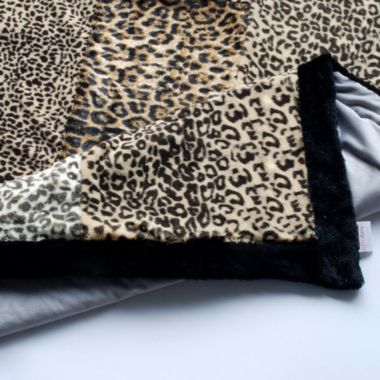 Blancho Bedding Magic Leopard Animal Style Patchwork Throw Blanket (61 by 86.6 inches). View a larger version of this product image.