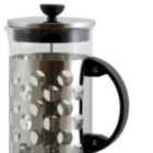 Alternate image 1 for Mr. Coffee Polka Dot Brew 32 oz Silver Glass Coffee Press with Scoop