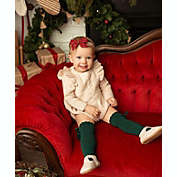 Laurenza&#39;s Baby Toddler Girls Oatmeal Knit Ruffle Romper
