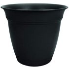 Alternate image 0 for The HC Companies ECA08000G181024LRCEF Eclipse Round Plastic Planter, Black