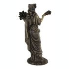 Alternate image 1 for Veronese Design Greek Goddess of Harvest Demeter Bronzed Statue