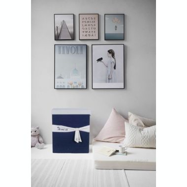 Old Modern Handicrafts Large Foldable Fabric Storage Basket. View a larger version of this product image.