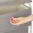 Alternate image 1 for mDesign Coat Rack and Bench Storage Unit, Sturdy Steel Frame