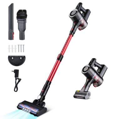 Wellstock Cordless Vacuum Cleaner, whall 25kPa Suction 4 in 1 Foldable Cordless Stick Vacuum Cleaner, 200W Brushless Motor 40 Mins Runtime, Lightweight Handheld Vacuum for Home Hard Floor Carpet Pet Hair. View a larger version of this product image.