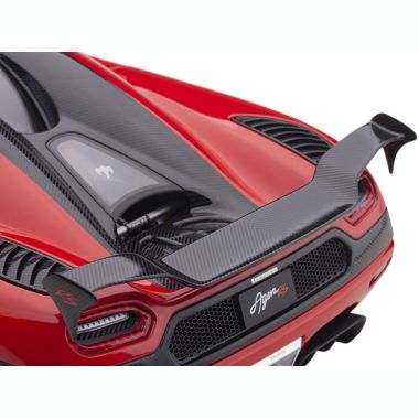 Carfaxo Koenigsegg Agera RS Chili Red with Black Accents 1/18  Model Car by Autoart. View a larger version of this product image.