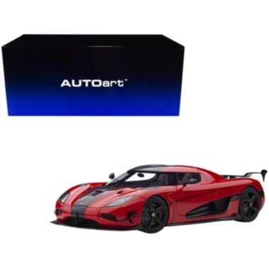 Carfaxo Koenigsegg Agera RS Chili Red with Black Accents 1/18  Model Car by Autoart. View a larger version of this product image.