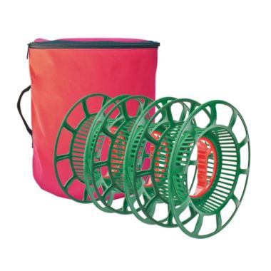 Northlight Large 3 Reel Red Christmas Light Storage Bag. View a larger version of this product image.