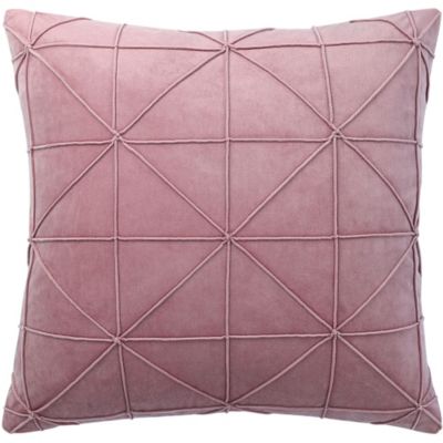 Pink Velvet Pillows Bed Bath Beyond, Light Pink Round Velvet Pillow Cover