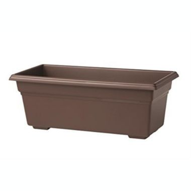 Novelty (#16193) Countryside Flower Box Planter, Brown 18". View a larger version of this product image.