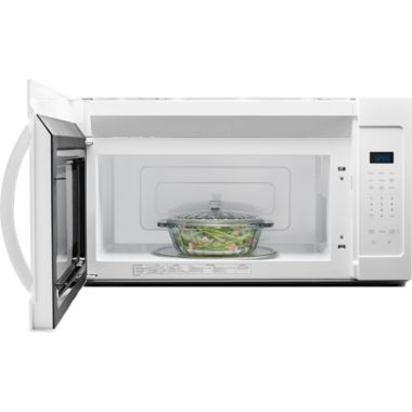 1.7 Cu. Ft. White Over-the-Range Microwave. View a larger version of this product image.