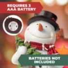 Alternate image 3 for VP Home Christmas Snowman Decor Christmas Figurines Resin Snowman Lighted Decorations