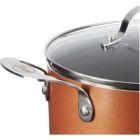 Alternate image 2 for Gotham Steel Nonstick 5 Quart Stock Pot with Lid Ultra Durable Mineral and Diamond Triple Coated Surface