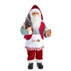 Alternate image 0 for Kringles Santa Claus with Gingerbread House Christmas Figurine 18 Inch KK0045