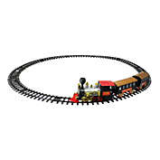 Northlight 17-Piece Battery Operated Lighted & Animated Classics Train Set with Sound