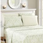 Alternate image 0 for Lux Decor Collection 6-Pieces Deep Pocket Microfiber Printed Bed Sheet Set in Full Size Ivory