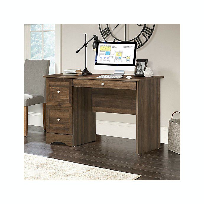 Costway Vintage Study Home Office, Desk With Drawers Under 100