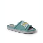 Alternate image 1 for Dearfoams Womens Womens Lennox Sweatshirt Camp Slide Slipper