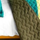 Alternate image 1 for Blancho Bedding Distant Letter 3PC Vermicelli-Quilted Patchwork Quilt Set (Full/Queen Size)