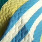 Alternate image 2 for Blancho Bedding Distant Letter 3PC Vermicelli-Quilted Patchwork Quilt Set (Full/Queen Size)