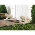 Alternate image 2 for Zingz & Thingz Set of 2 Beige Contemporary Regal Lion Statues 27"