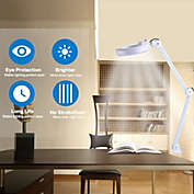 Kitcheniva 5-Times Work Bench Diopter Desk Magnifier Lamp Light Magnifying Dental Lab Inspection