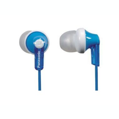 PANASONIC ErgoFit In-Ear Earbud Earbuds HJE120 Blue. View a larger version of this product image.