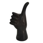 Alternate image 0 for Kingston Living 6" Black Thumbs Up Table Top Figurine