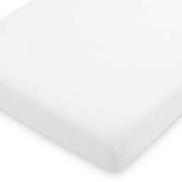 Bare Home Crib Microfiber Fitted Bottom Sheets (Crib - Single, White)